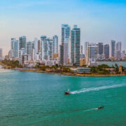 Modern Seaside Development In Cartagena, Colombia, Latin America