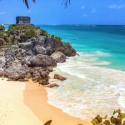 Beautiful beach in Tulum