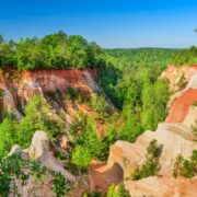 Providence Canyon State Park landscapes
