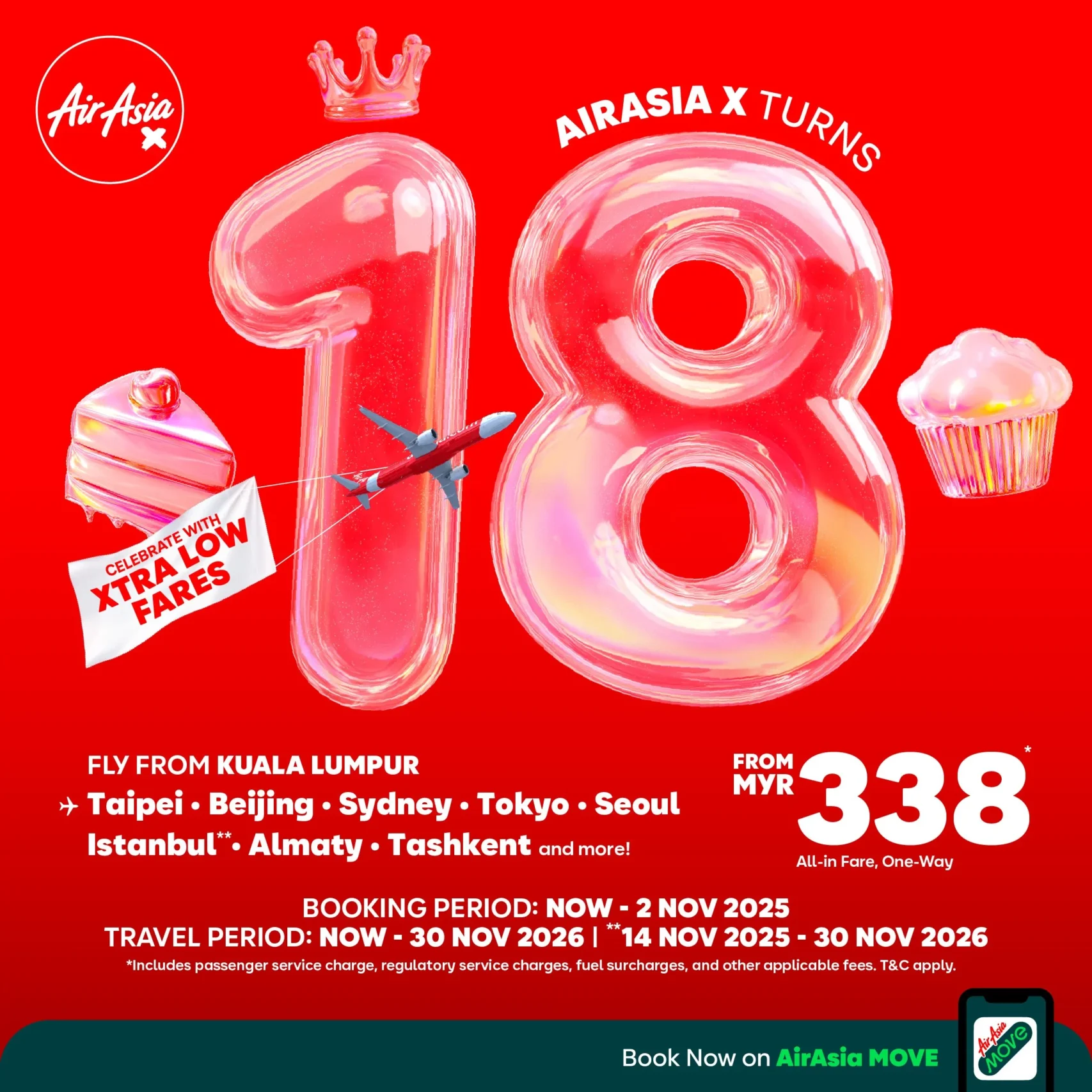 AirAsia X to mark 18th anniversary with a major sale