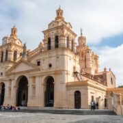 Historic Colonial Church In Cordoba, Argentina