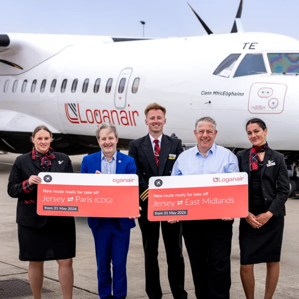 Loganair connects Jersey to Paris for the first time