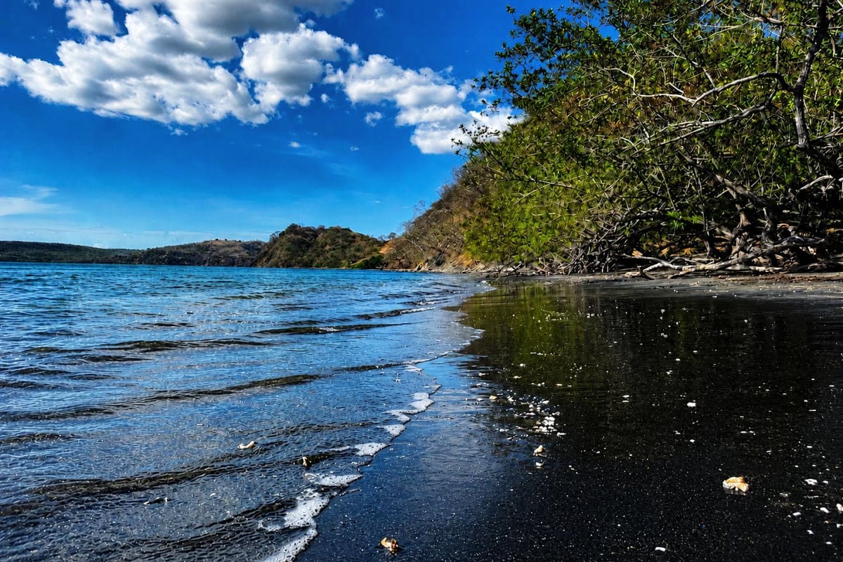 This Costa Rican All-Inclusive Has A Black-Sand Cove & Secret Beach Next Door