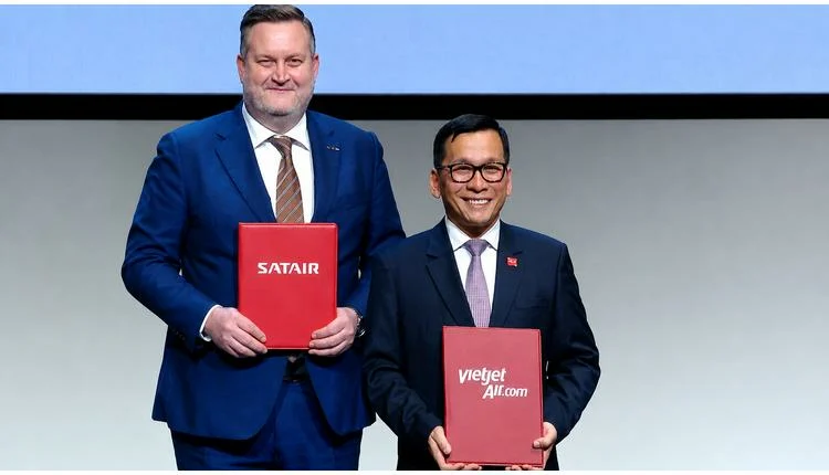 Vietjet and Satair sign MOU to boost aviation supply chain